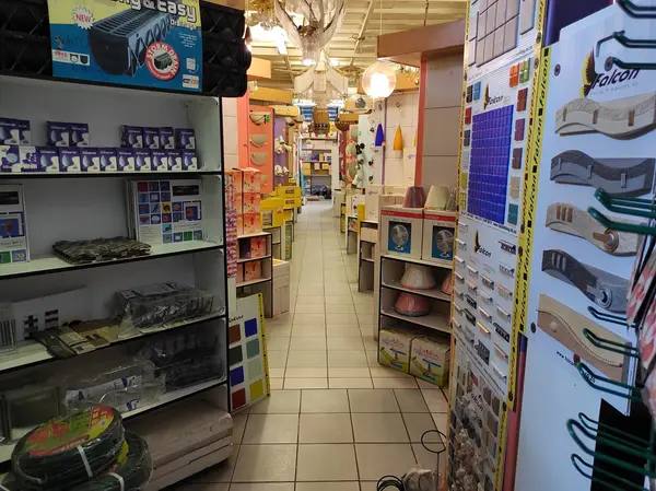 Electricals on the shelves at Rachi Bush Mills